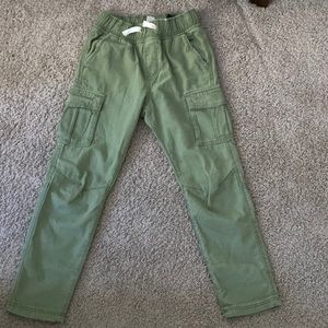 Green cargo slim fit cargo H&M